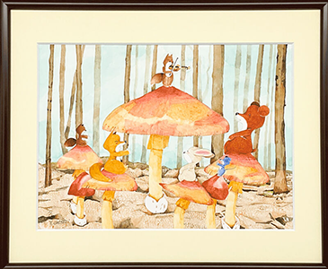 風景画 金色フレーム 樋口善造 【公式通販】