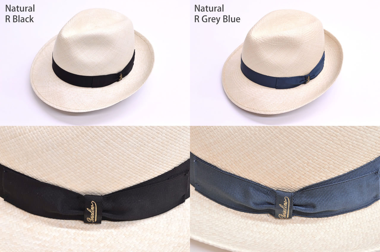 ボルサリーノ パナマハット キート ナチュラル系 ss-br075 140228
