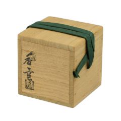 古物】蓋置 色絵 分銅 宮川香雲作 〈U0515〉