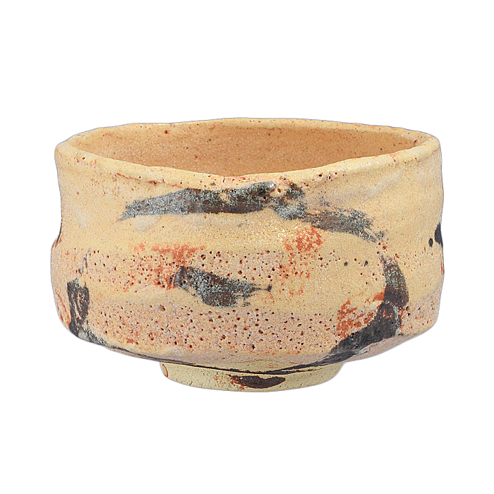 古物】秀逸作品 志野茶碗 鈴木五郎作〈U0468〉