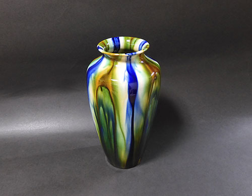 六代 清水六兵衛 三彩 花瓶 ＜共箱＞ | 【骨董品買取】日本全国対応