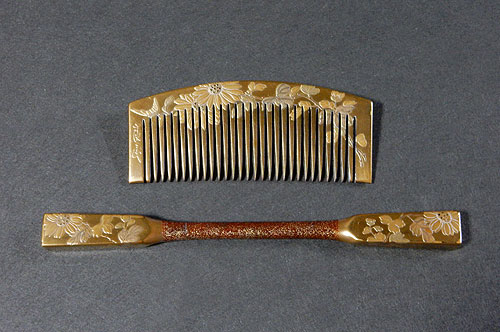蒔絵 櫛・笄 ＜在銘・箱付＞ | 【骨董品買取】日本全国対応・老舗骨董