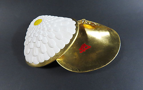 明治期金象嵌がま口 検索:駒井