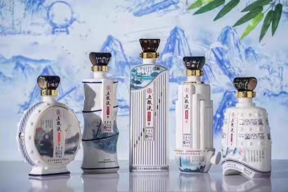 五粮液五乐五粮液52度500mlX5瓶装浓香型收藏送礼