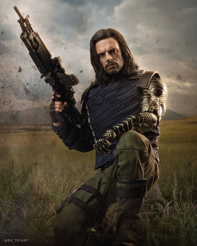 バッキー・バーンズ ホットトイズ フィギュア キャプテン・アメリカ