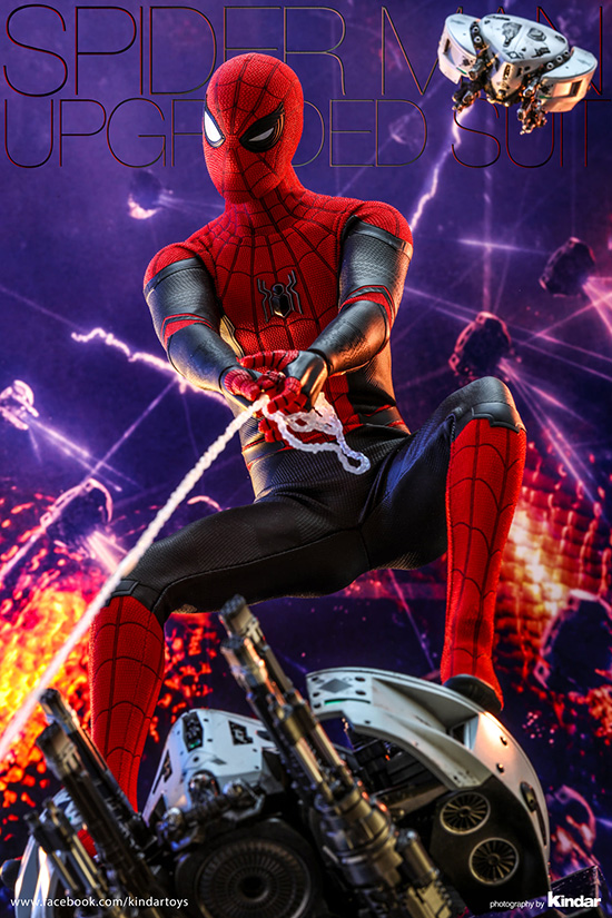 ホットトイズ スパイダーマン アップグレードスーツ スーツ フィギュア