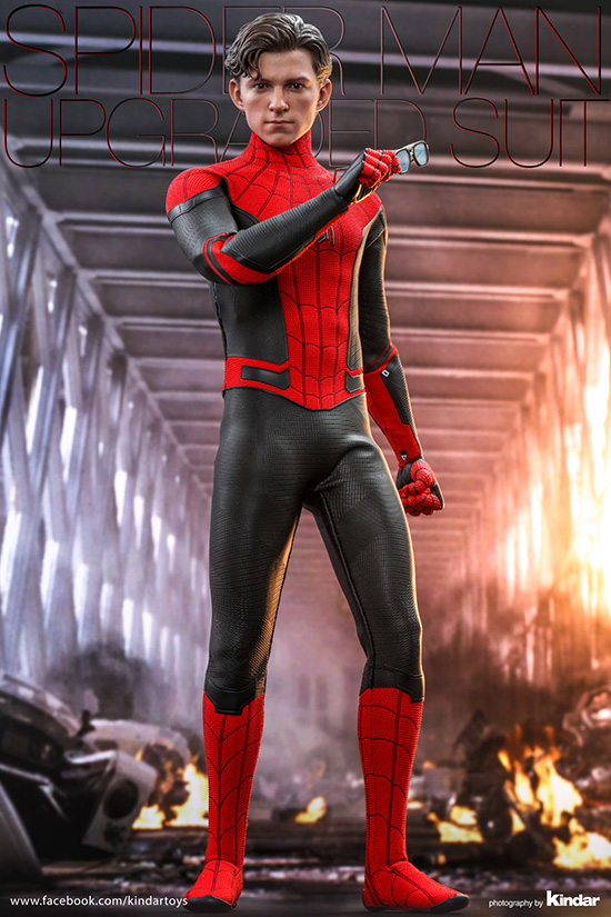 ホットトイズ スパイダーマン アップグレードスーツ スーツ フィギュア