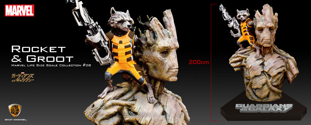 マーベル等身大コレクション】＃08『ガーディアンズ・オブ
