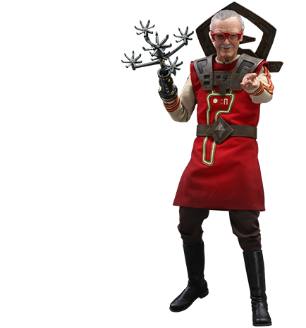 ホットトイズ スタン・リー 1/6スケール フィギュア マーベルの