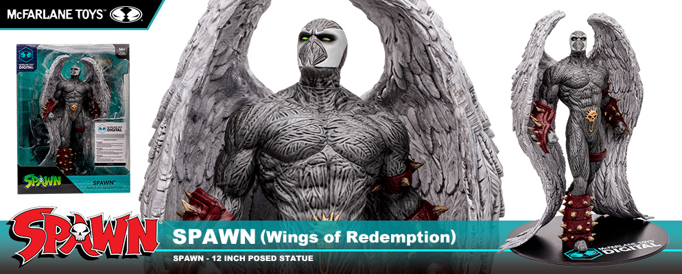 SPAWN スポーン 12インチ ウイングスポーンと合わせてはたさん SPAWN