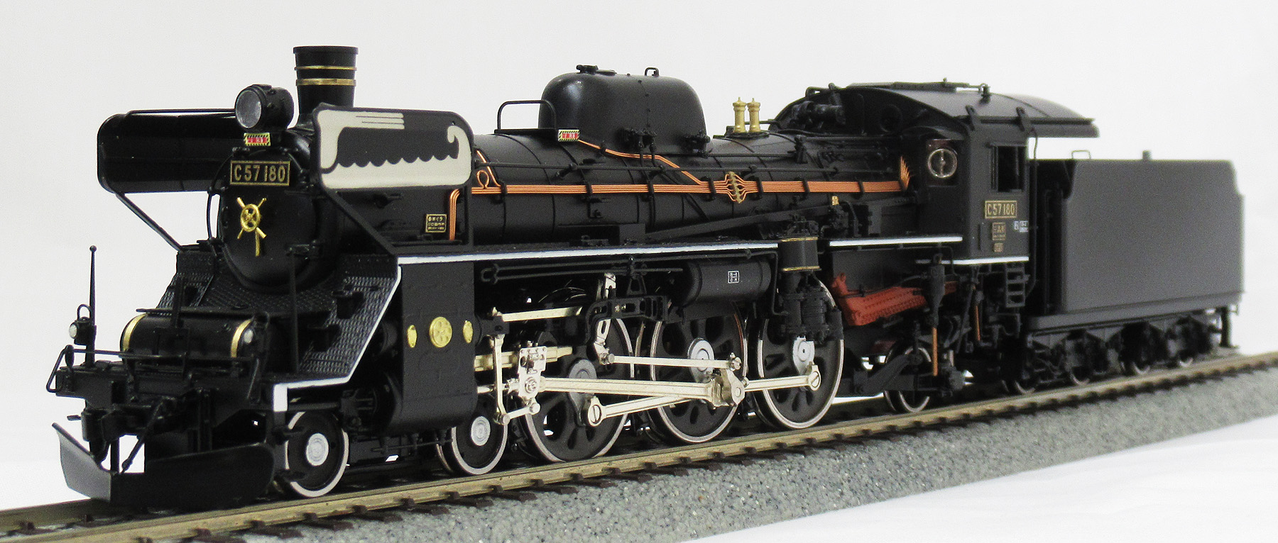 W592 Adachi 天賞堂 HOゲージ C57 門鉄型デフ 国鉄蒸気機関車 W592