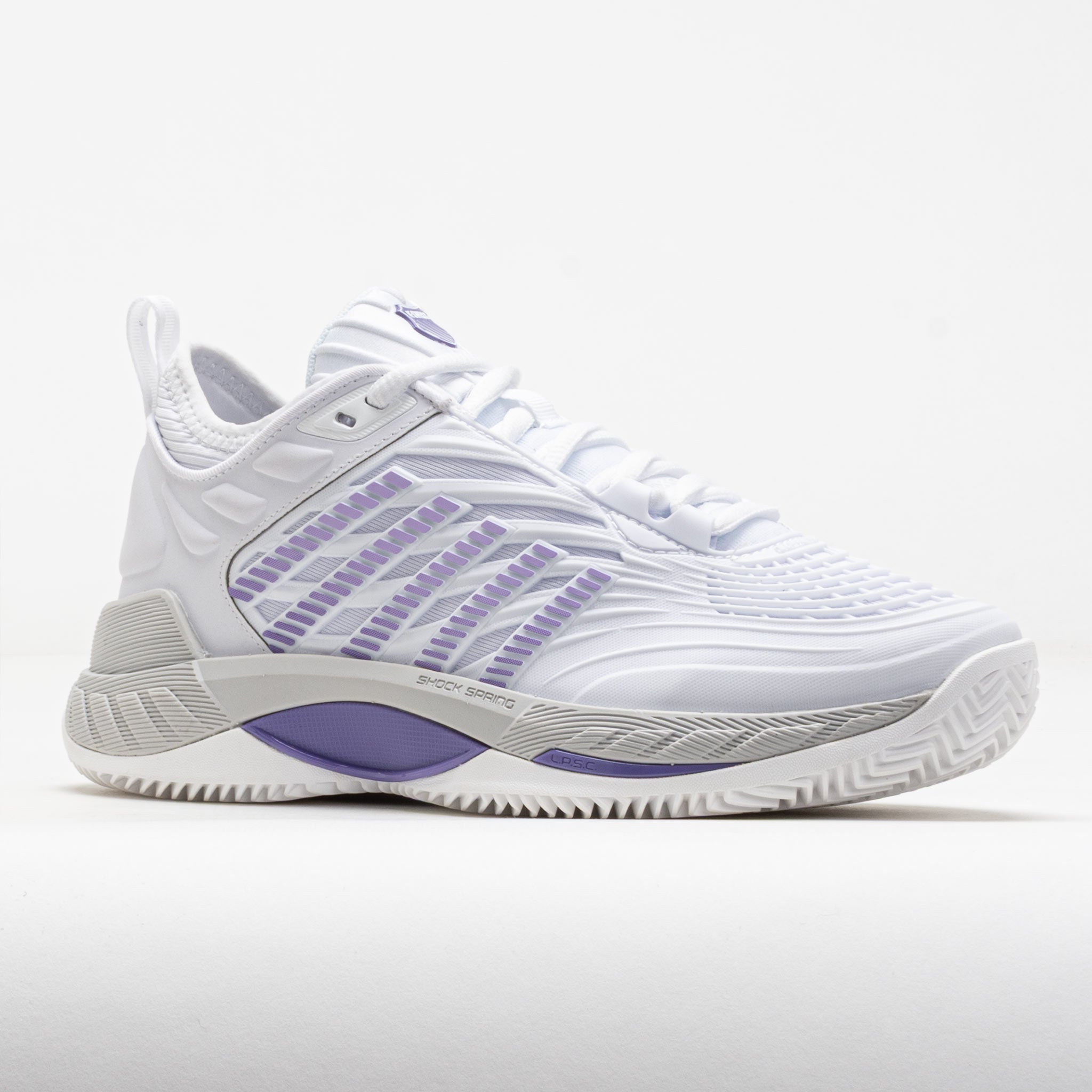 K-Swiss Hypercourt Supreme 2 Clay Women's White/Lunar Rock/Purple