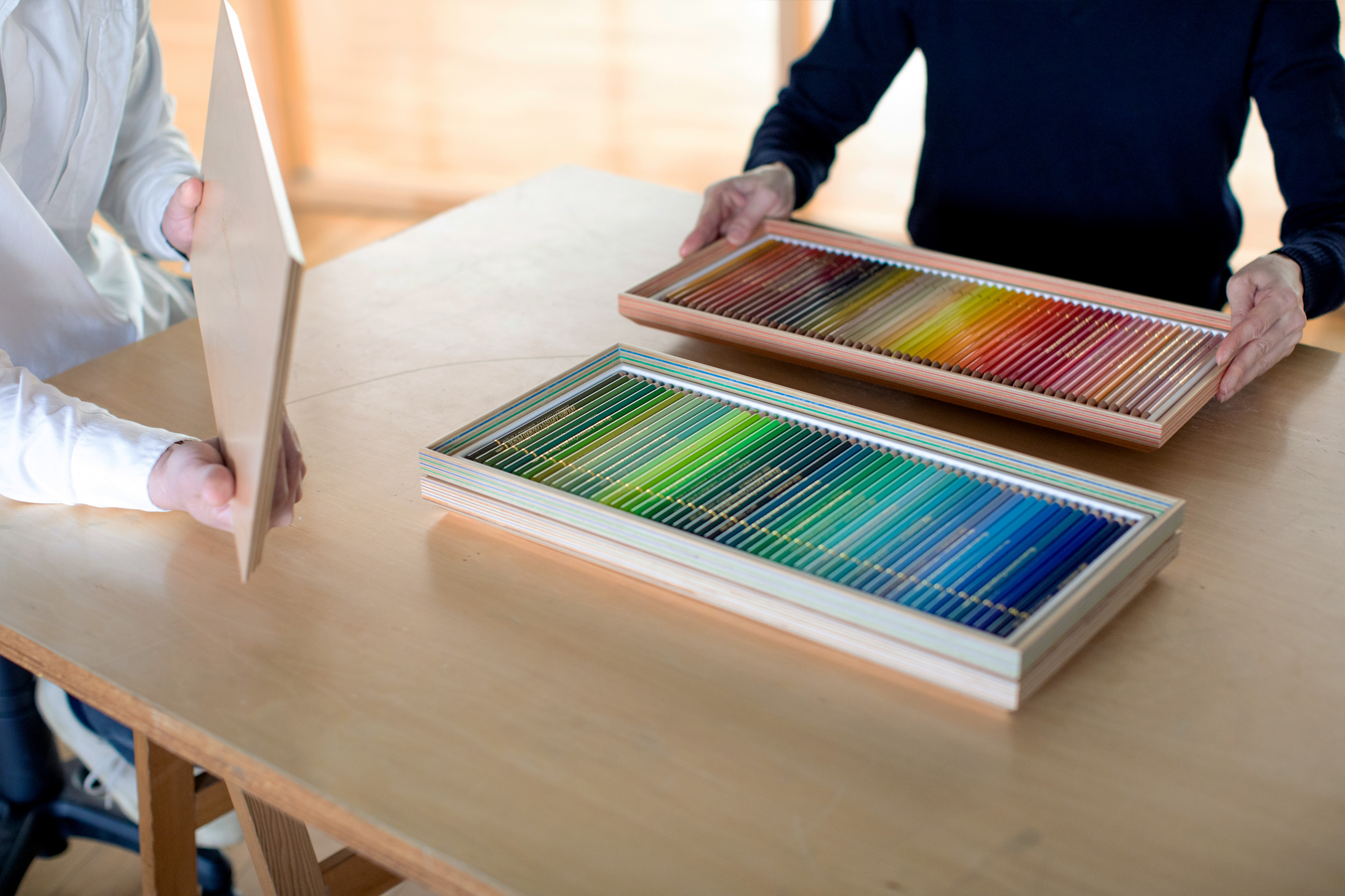 ホルベイン◇Holbein ソフトパステル 250色 木製ケース Holbein ソフト