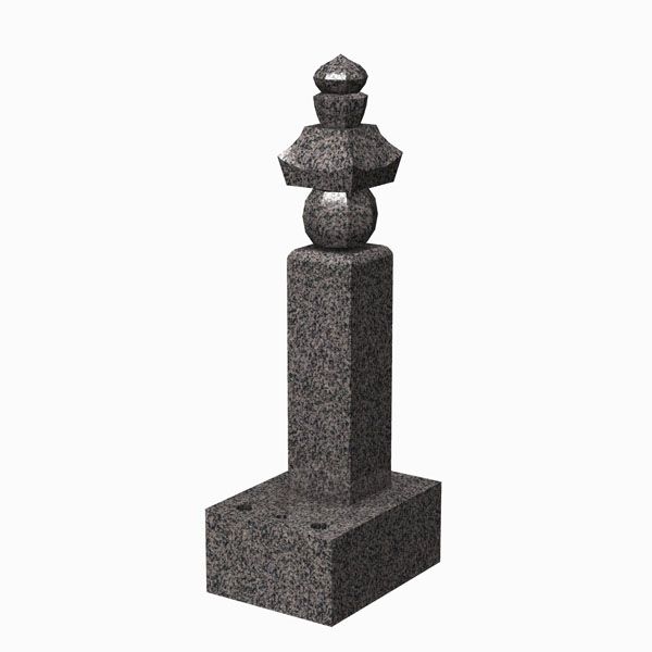 古い 一石五輪塔 古美術 仏教美術 古道具 アンティーク No.2 オブジェ