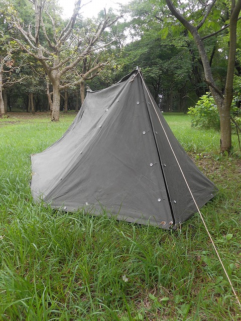 ドイツ軍 パップテント フルセット 【COTTON素材】 1960～1970年代