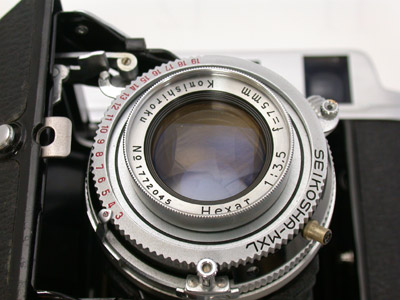 2007年5月 パールⅣ型 ヘキサー75mmF3.5 – クラシックカメラ修理専門