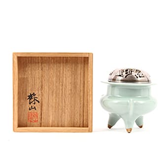 古美術•青磁香合•安南/明初 XG---008 古美術•青磁香合•安南/明初 XG