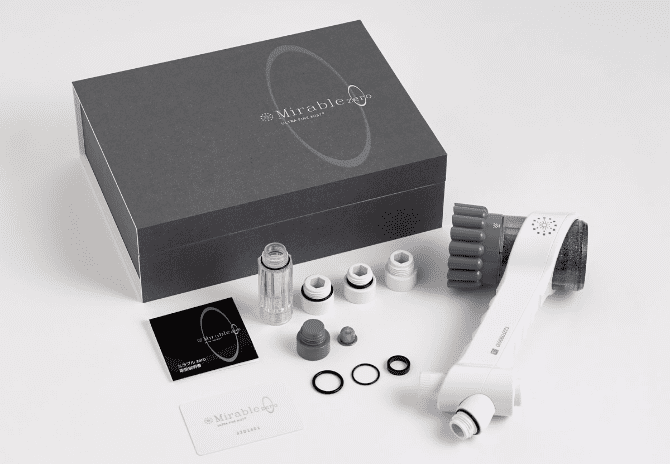 ミラブル zero ウルトラファインバブル生成シャワーヘッド