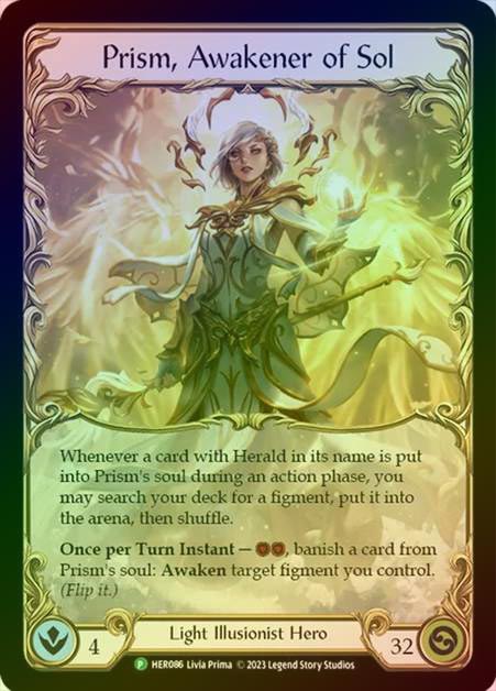 FAB Prism, Awakener of Sol GEM MCF英語版 Prism, Awakener of Sol