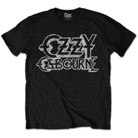 Ozzy Osbourne Blizzard Of Ozz 80 White Shirt