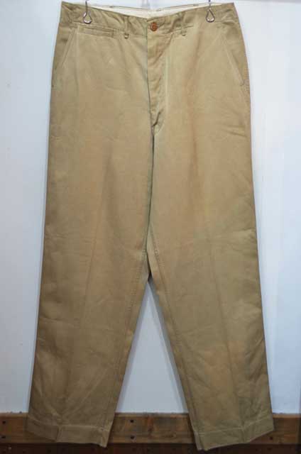 50s US.ARMY M-51 カーキ チノパン ミリタリー M-45 40s 1940～50s