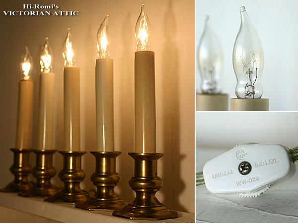 アメリカンヴィンテージチャーチキャンドルライト｜教会卓上照明