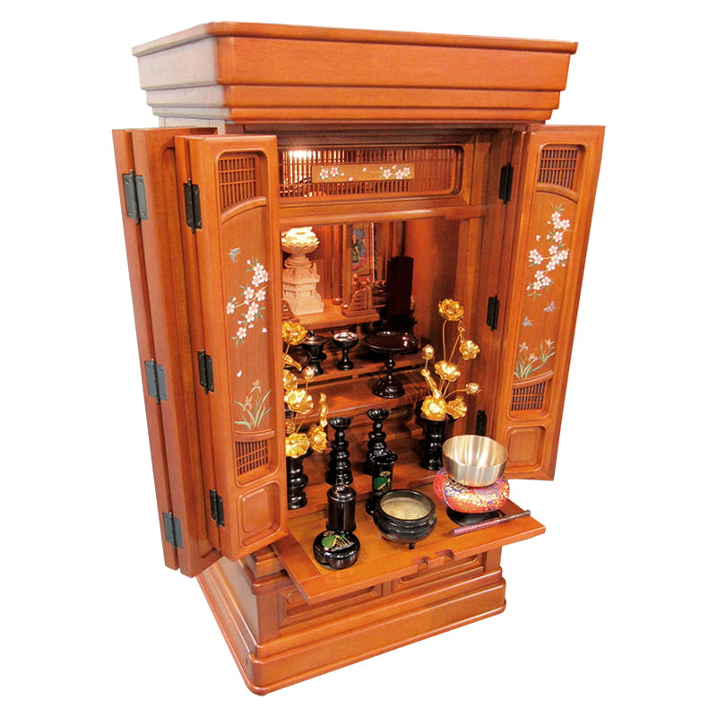 唐木仏壇・桜奏 天然木材【四方練】- 最高級品質が驚きの激安仏壇