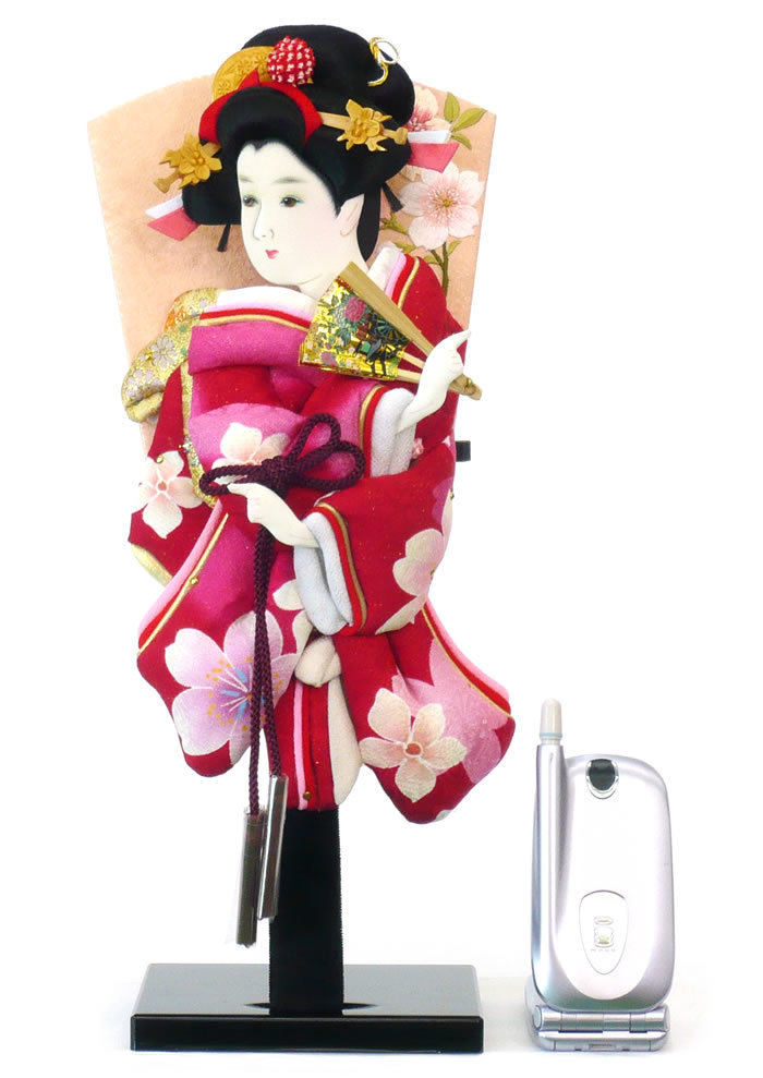 道成寺・押絵羽子板・正月飾り・縁起物・No.200802-57・梱包サイズ80