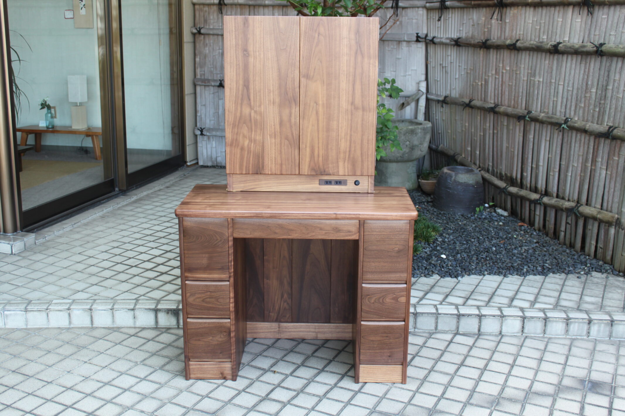 三面鏡ドレッサー | 制作事例 | 木工房ひのかわ | 創作家具・注文家具