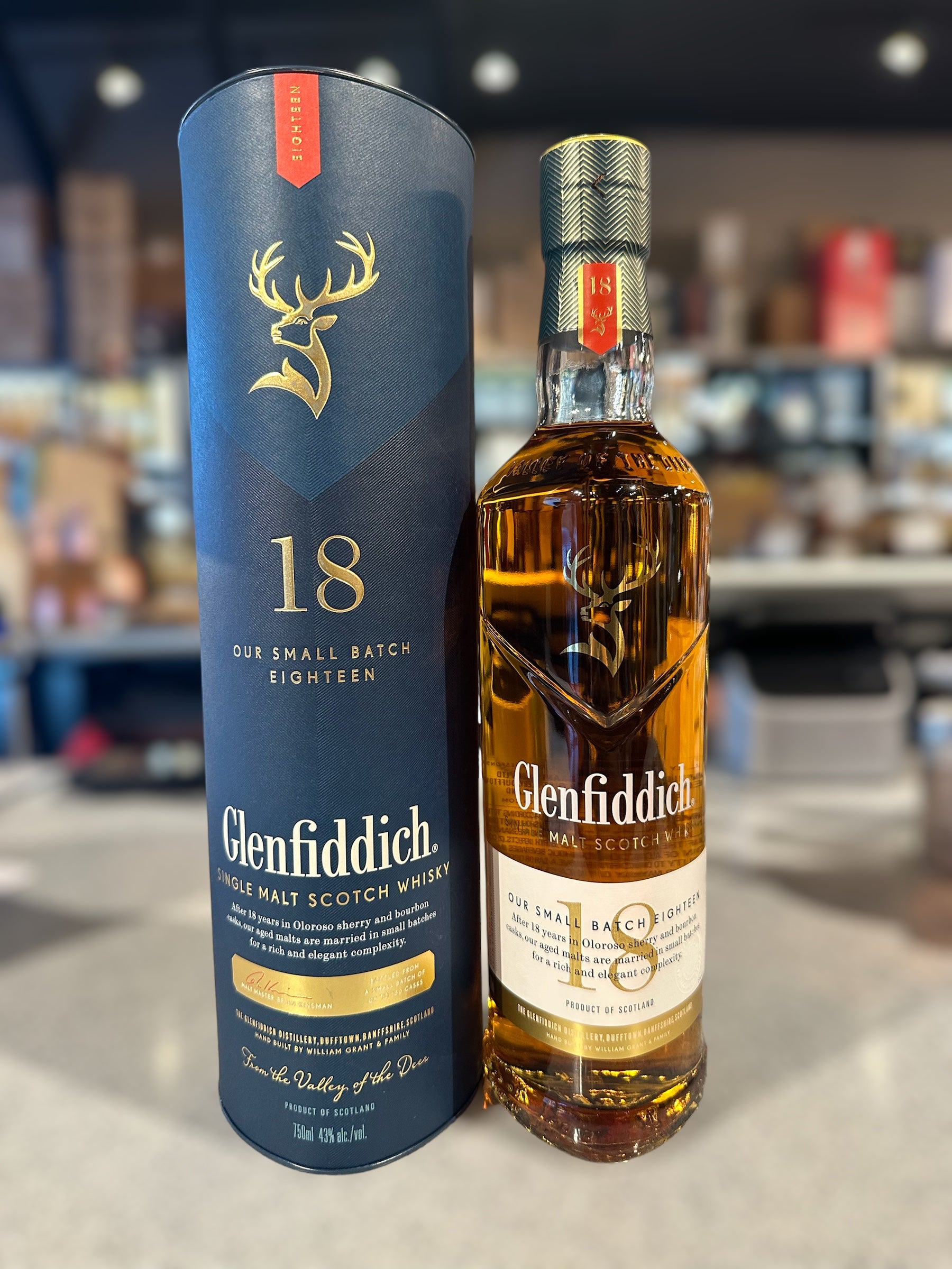 Glenfiddich 18 Year Single Malt Scotch Whisky | Buy Online – Hi Proof