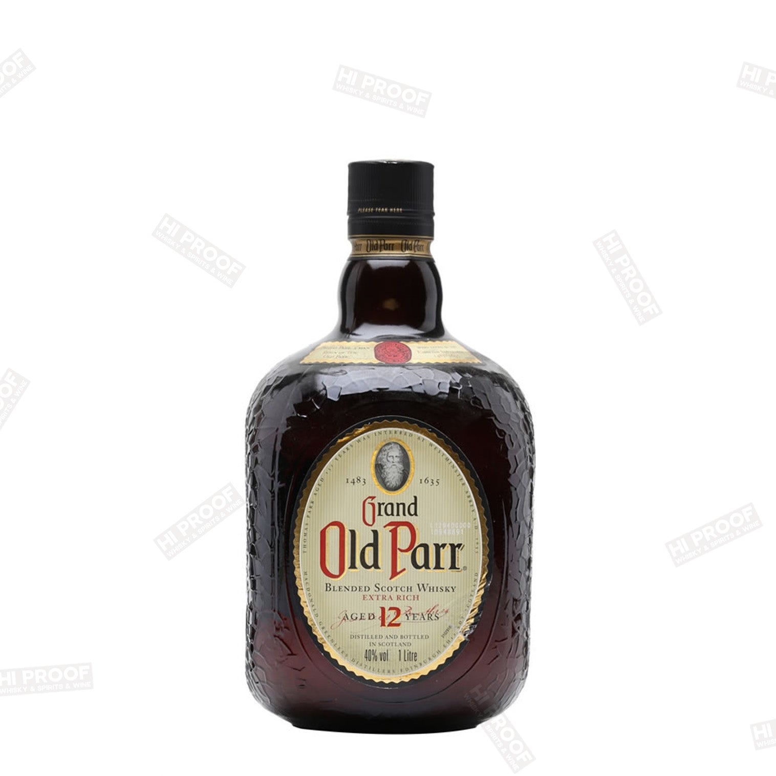 Old Parr 12 Year Scotch 750ML – Hi Proof
