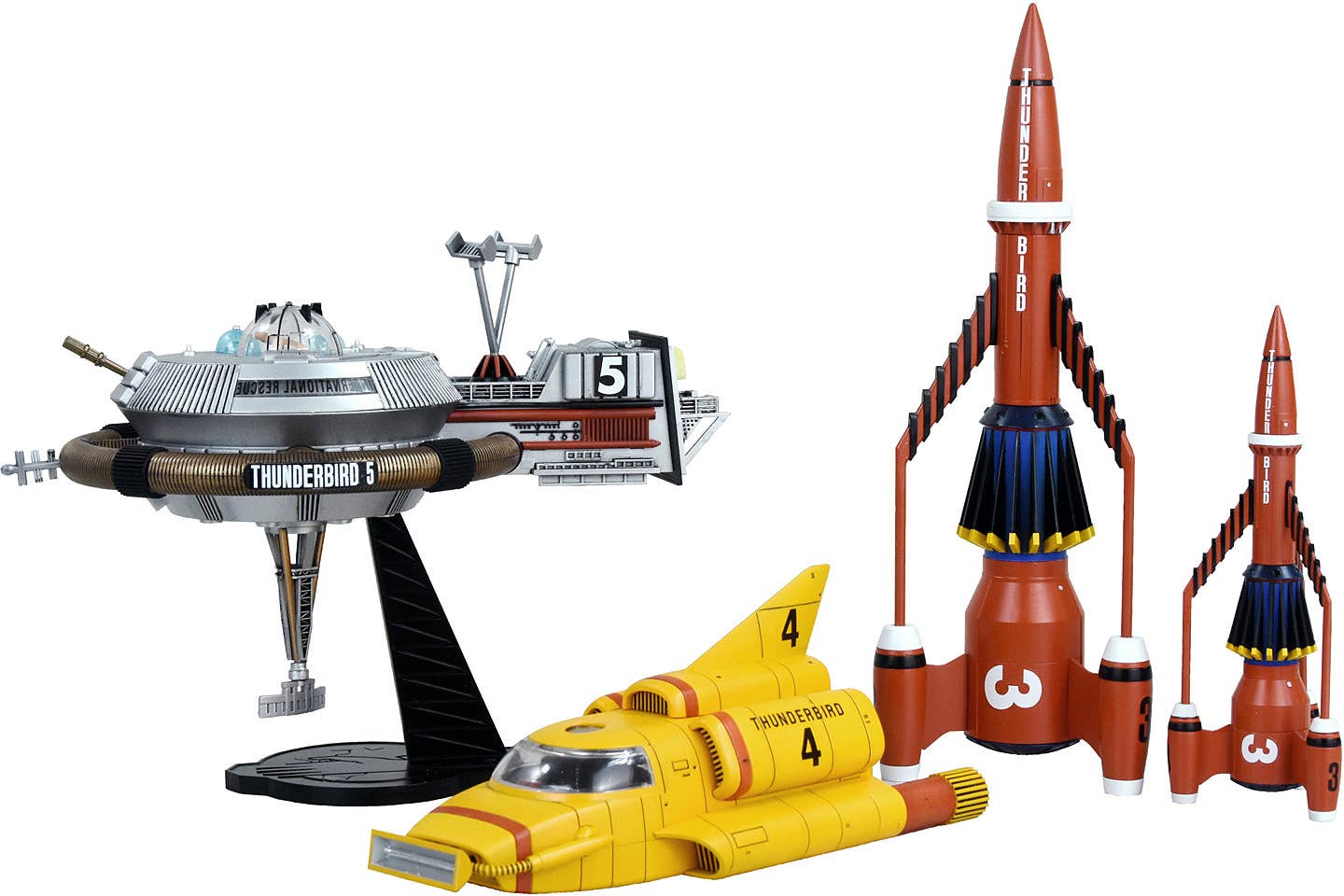 Thunderbirds Mechanic Selection Part 3 (1/500 Thunderbird 3, 1/72
