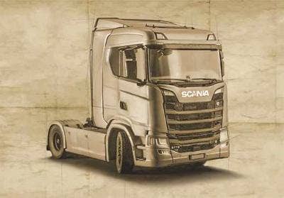 Scania S770 4x2 Normal roof Grey cab | HLJ.com