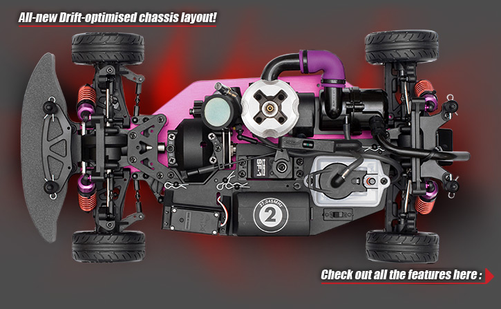 HPI RS4 3 1/10 4WD ニトロRCカー HPI RS4 3 1/10 4WD ニトロRCカー