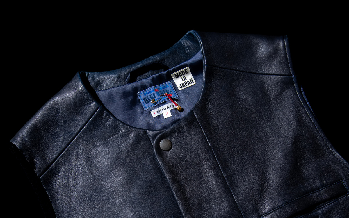 INDIGO SHEEP LEATHER SERIES | インディゴシープレザー | BLUE BLUE