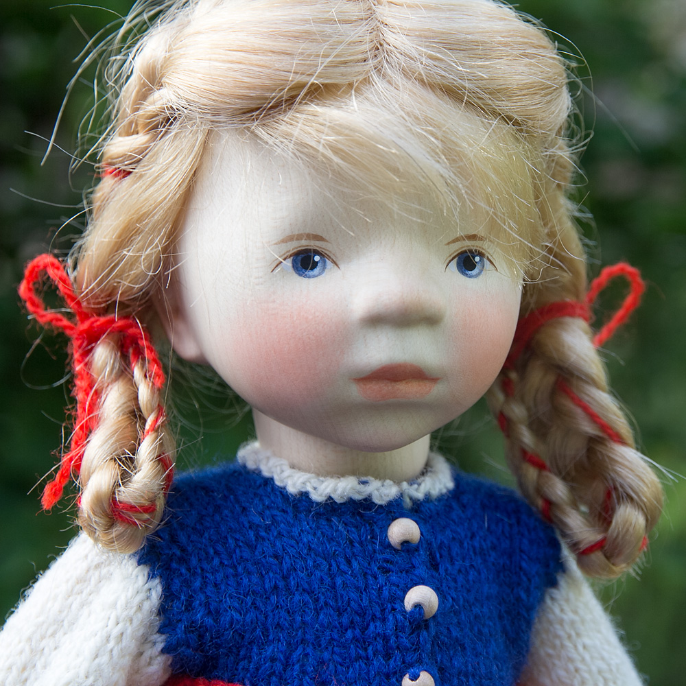 ポングラッツ人形木製（2018年新作H348）：おもちゃ：百町森