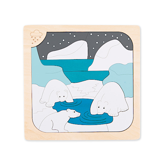 2重パズル・アイス＆ホット：おもちゃ：百町森