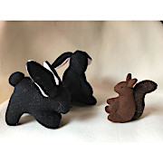 スウェーデンひつじの詩舎」の自然素材の人形キット：おもちゃ：百町森