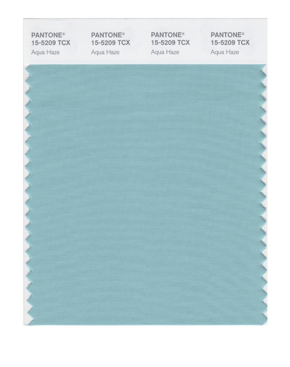 BUY Pantone Cotton Swatch 15-5209 Aqua Haze