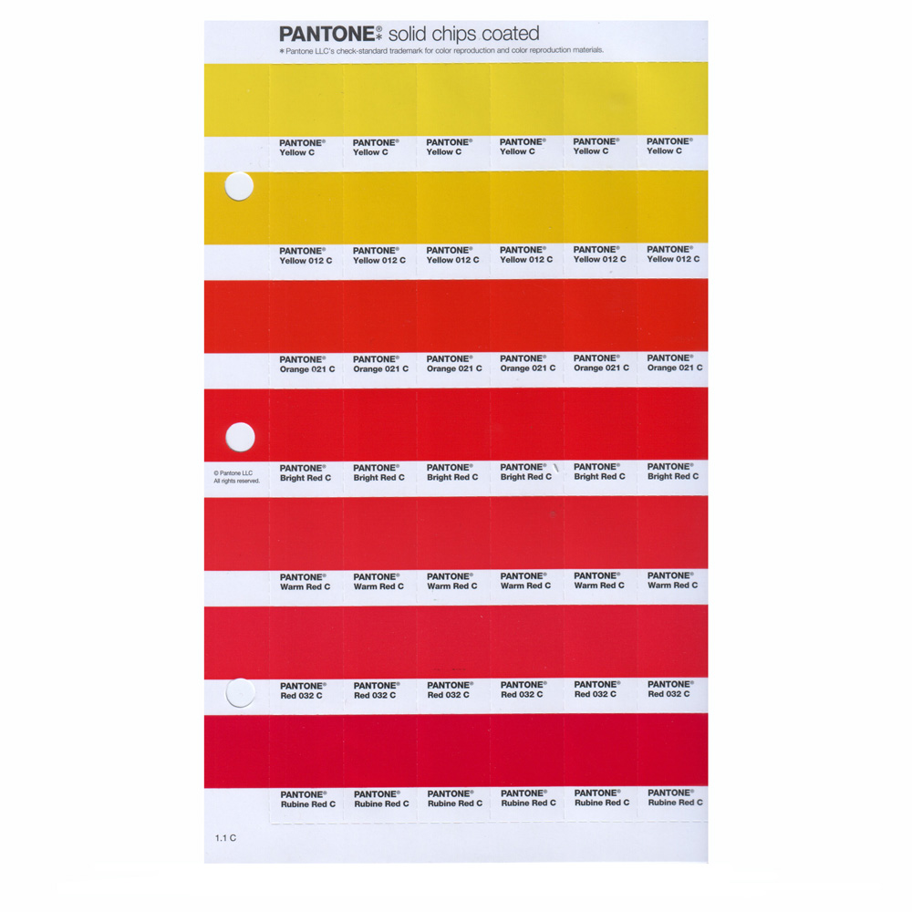 Buy Pantone Solid Chips Uncoated Pages, Pantone Replacement page