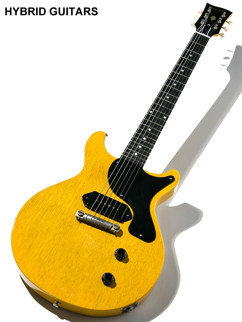Maison TV YELLOW P90 レスポールjrダブルカッタウェイ Maison TV