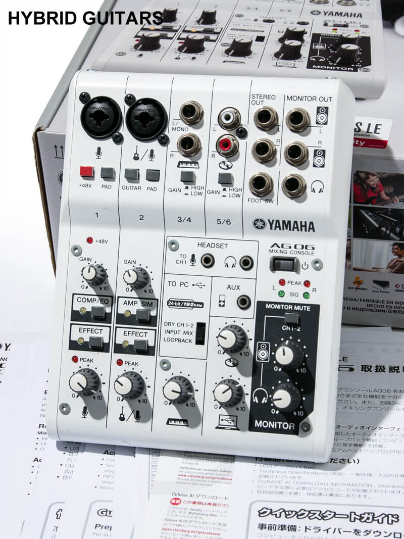 Audio Interface】ヤマハ / AG06 中古品 Audio Interface】ヤマハ