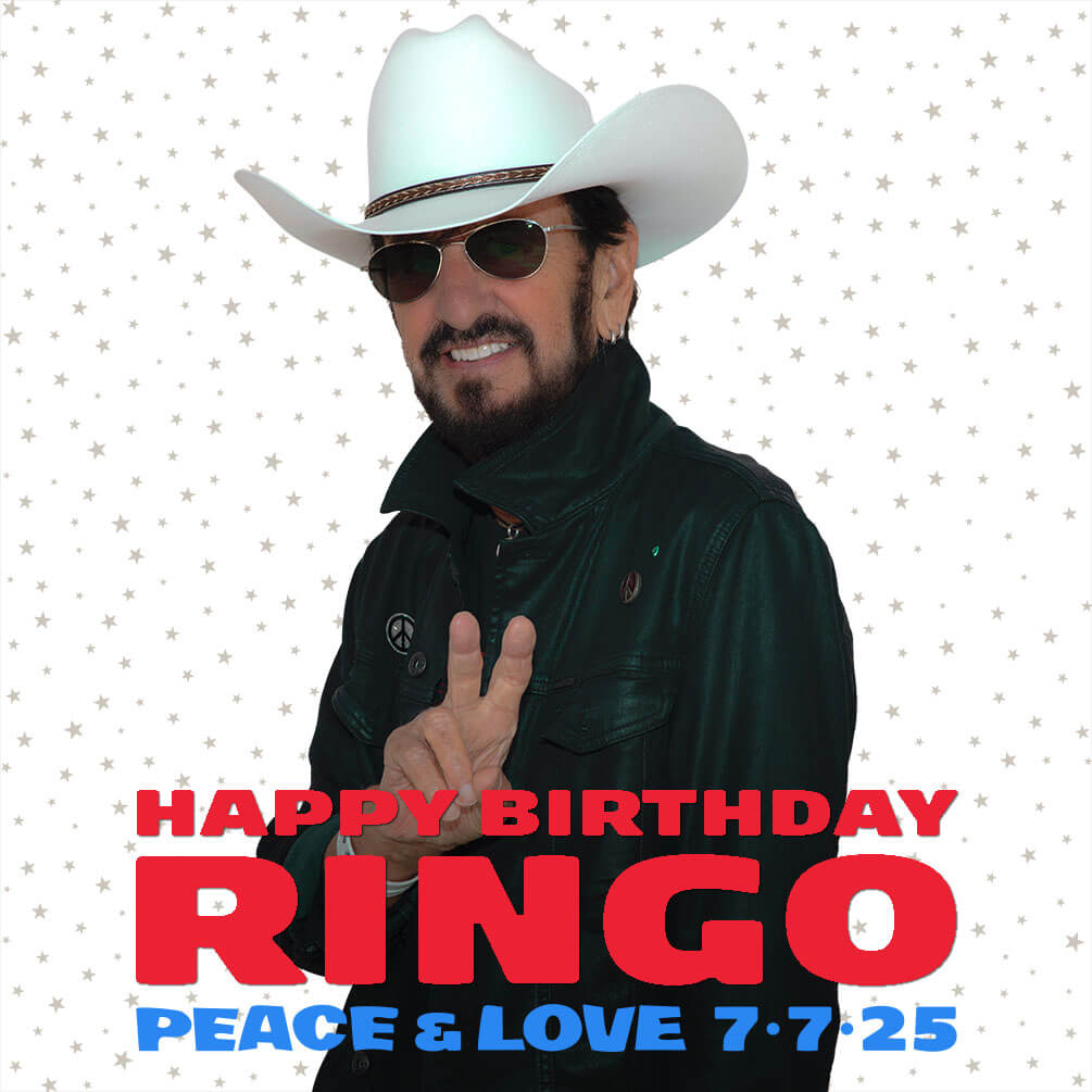 リンゴ・スター ピース＆ラブ サリュート 2025 | ザ・ビートルズ・クラブ