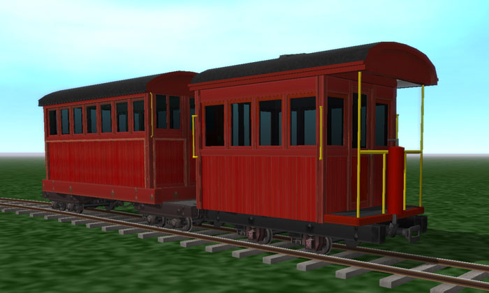 森林鉄道セット5 客車＋貨車