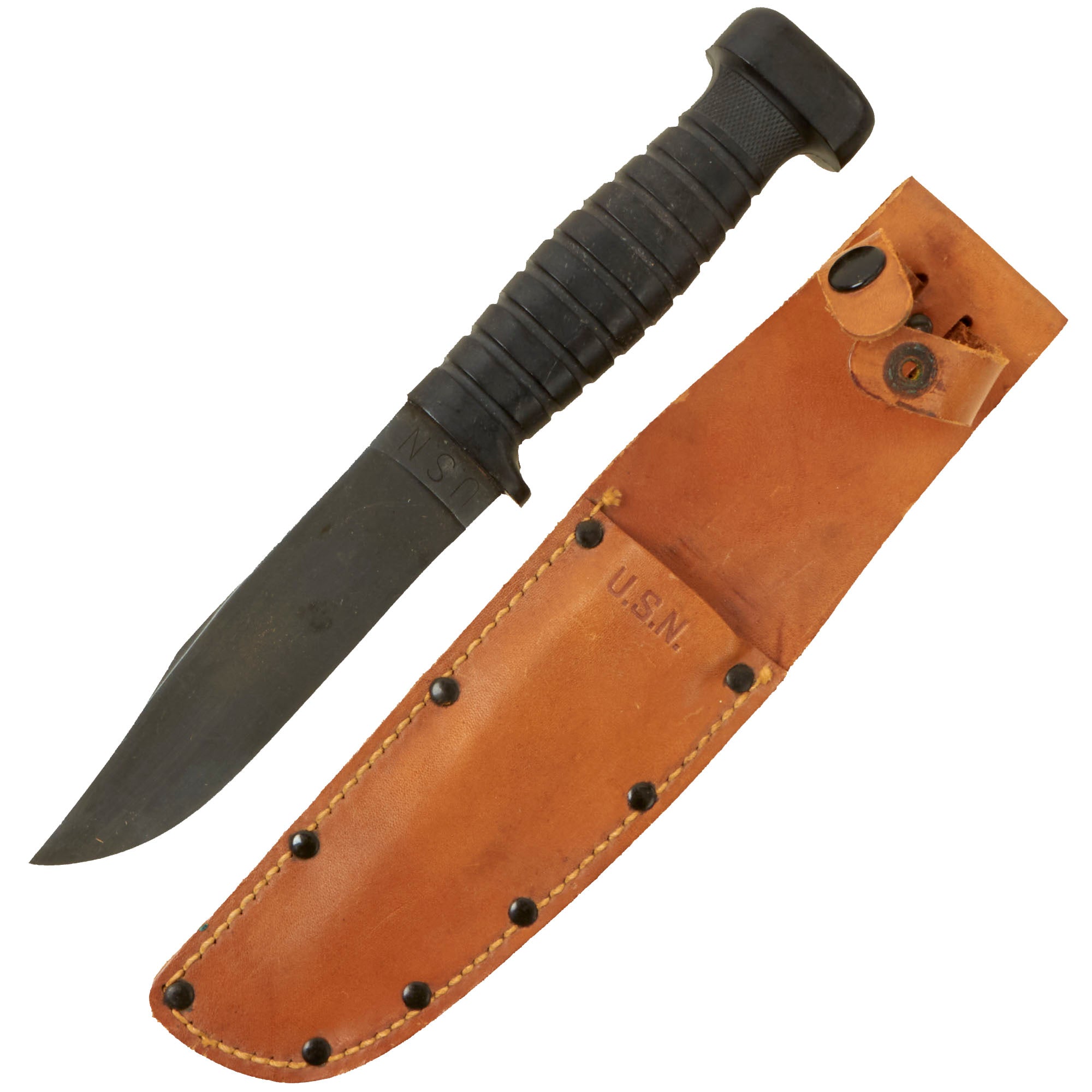 Original U.S. WWII Navy USN Mark 1 Fighting Knife by COLONIAL with