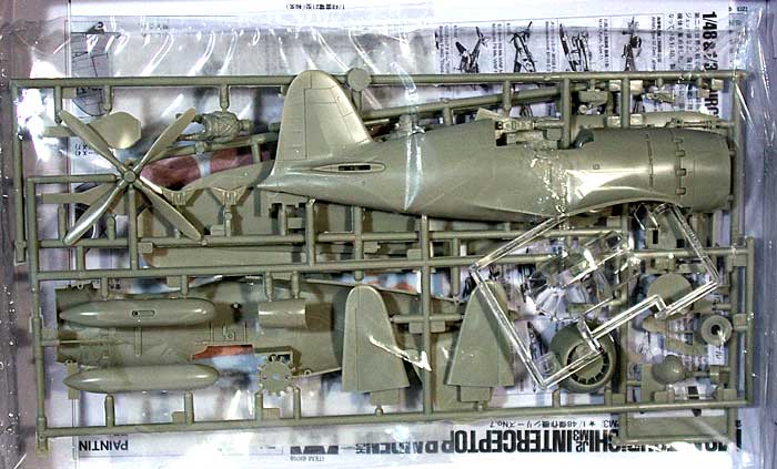 天雷 1/48 日本海軍試作戦闘機 天雷 1/48 日本海軍試作戦闘機