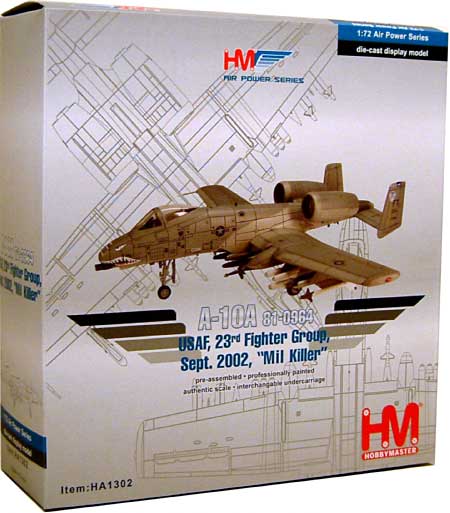 ホビーマスター A-10A サンダーボルト 2 ミル・キラー 1/72 エアパワー