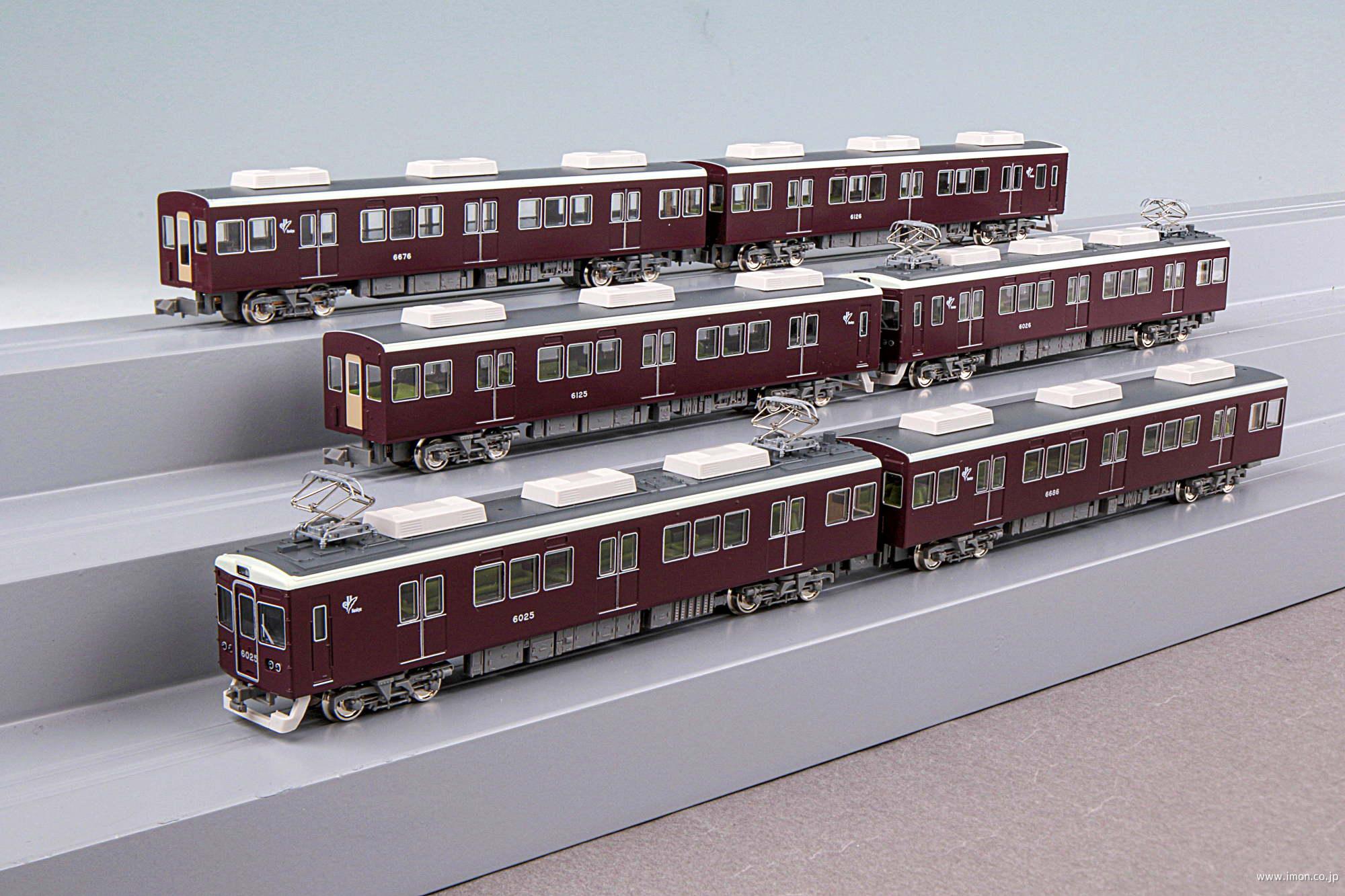 グリーンマックス 1300系 京都線 8両セット 阪急1300系 (車番選択式) 8