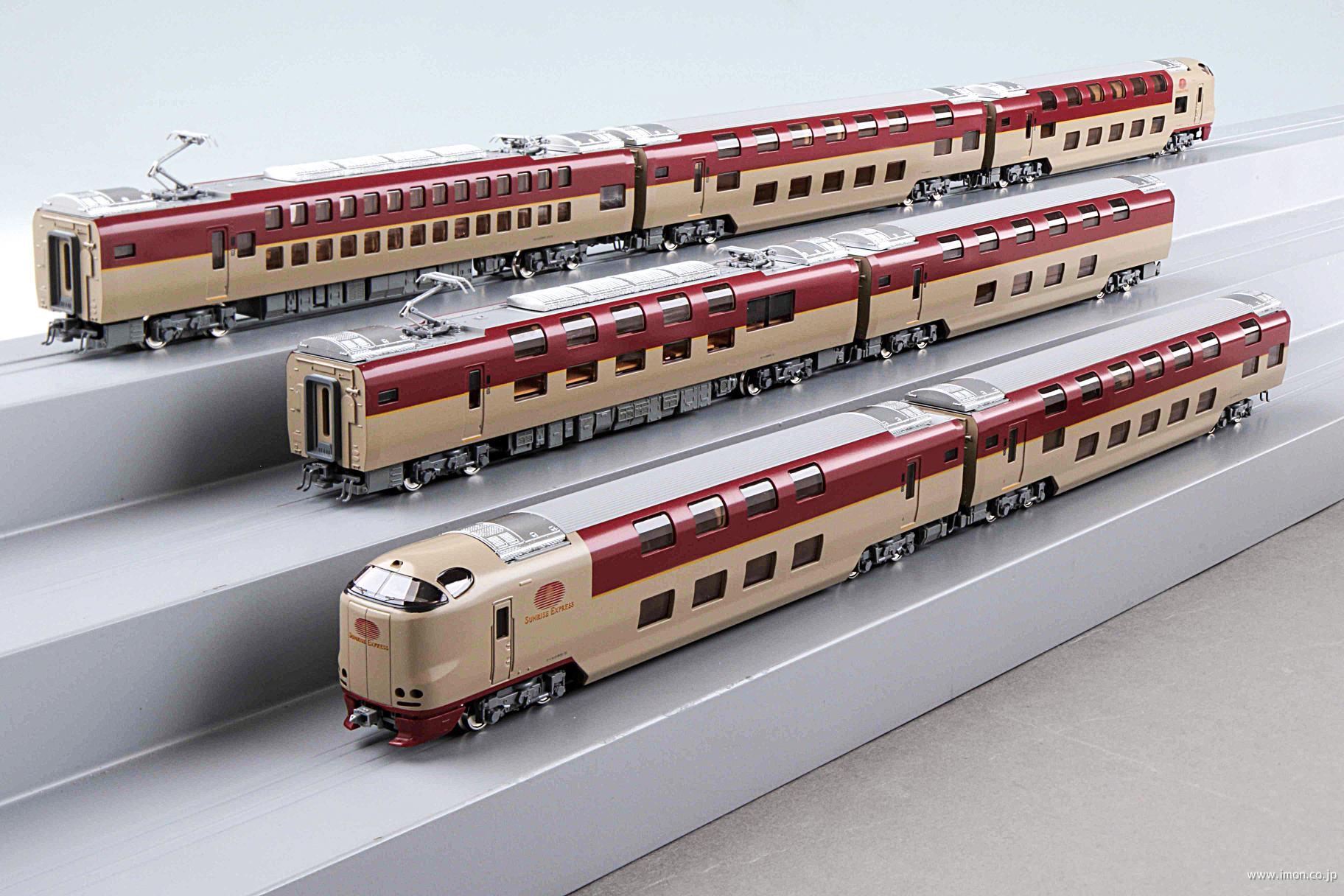 Nゲージ KATOサンライズエクスプレス (パンタグラフ増設編成)7両セット
