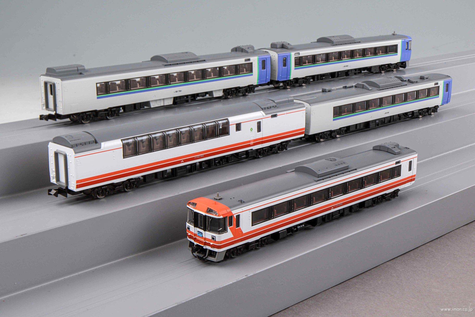 TOMIX キロ182 0 キハ183系 おおぞら HET色 セット 98675バラ TOMIX